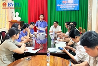 VKSND huyện Thạnh Trị trực tiếp kiểm sát công tác thi hành án dân sự